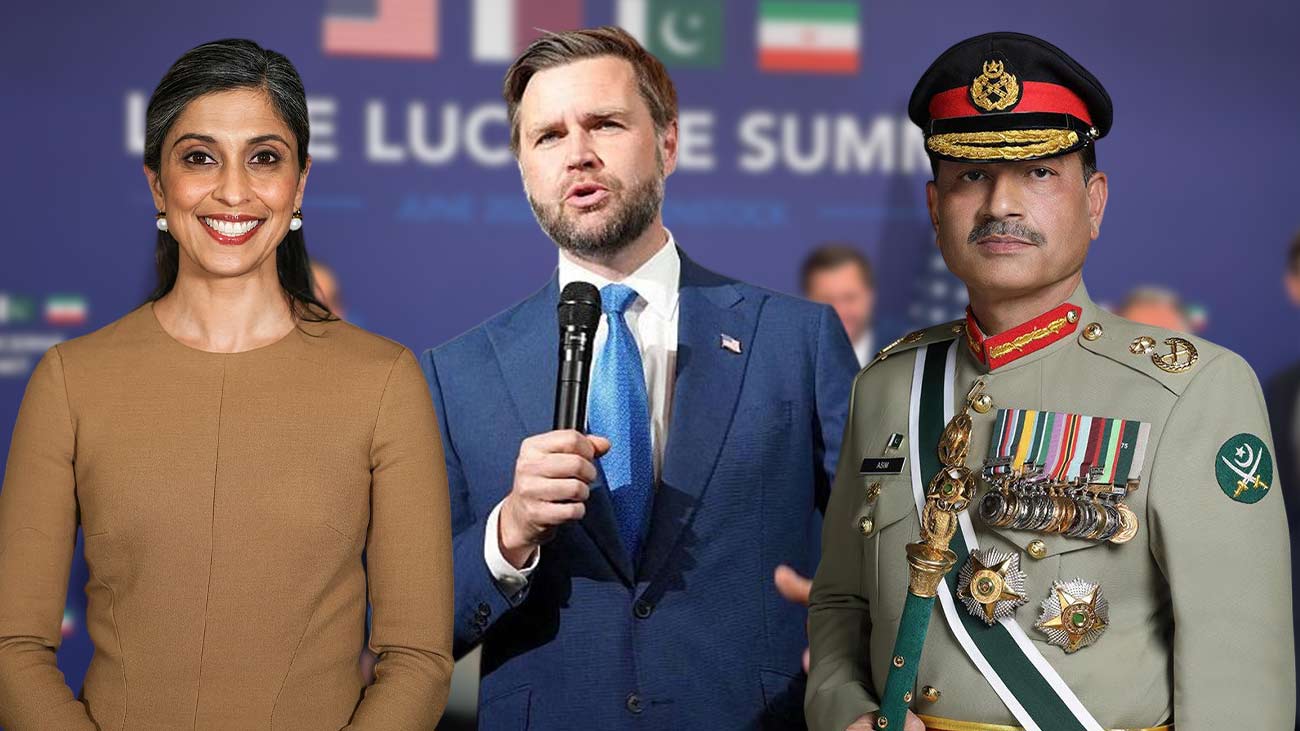 امریکی نائب صدر جے ڈی وینس کا اپنی اہلیہ اور فیلڈ مارشل سید عاصم منیر سے متعلق بیان سوشل میڈیا پر وائرل ہو گیا۔