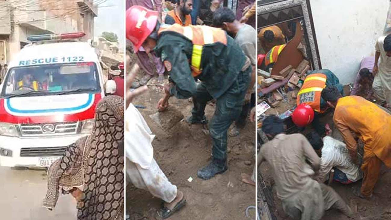 صوبائی دارالحکومت لاہور کے علاقہ کاہنہ میں ٹیوشن سنٹر کی چھت گرنے سے 14 بچے جاں بحق جبکہ متعدد زخمی ہو گئے۔