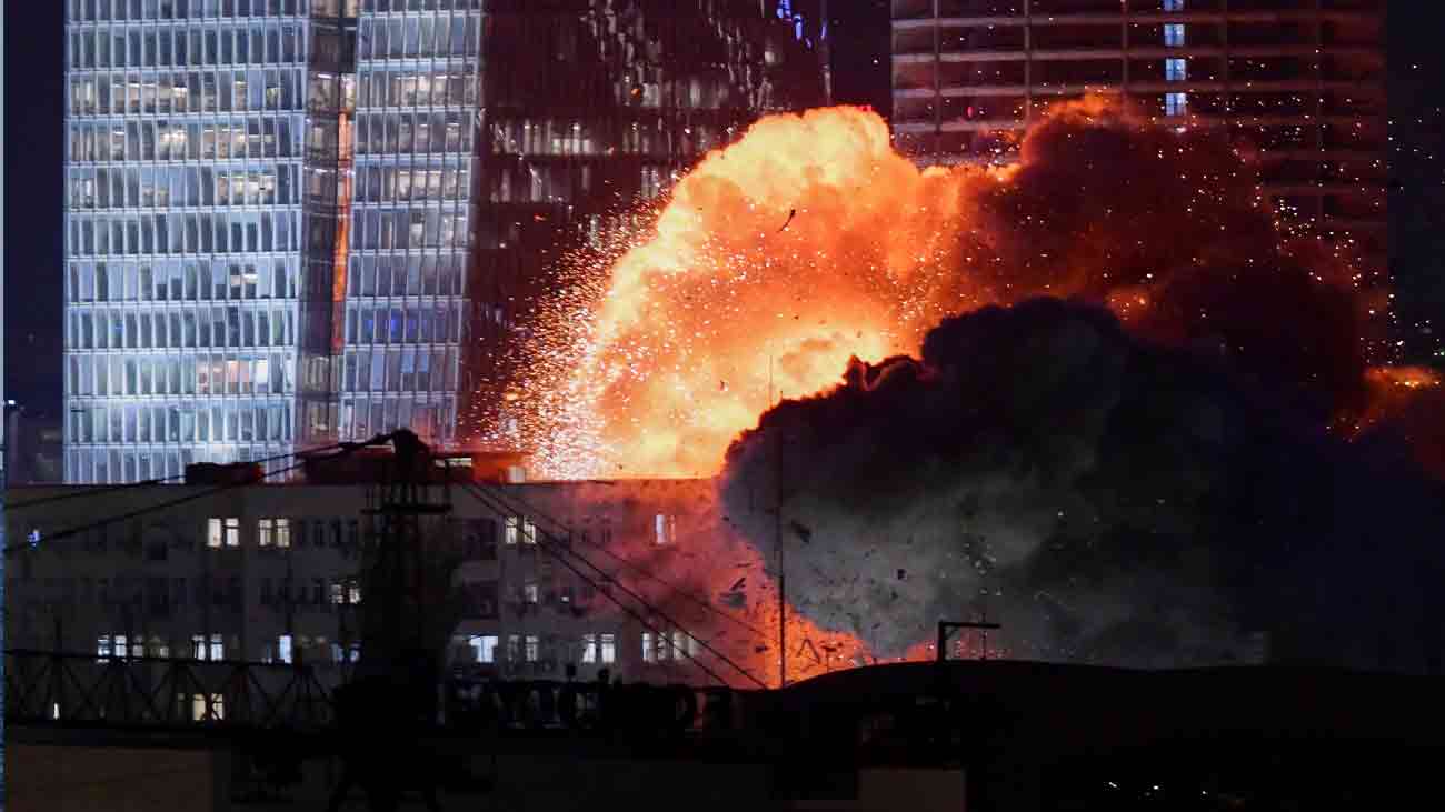 Iran missile attack Tel Aviv