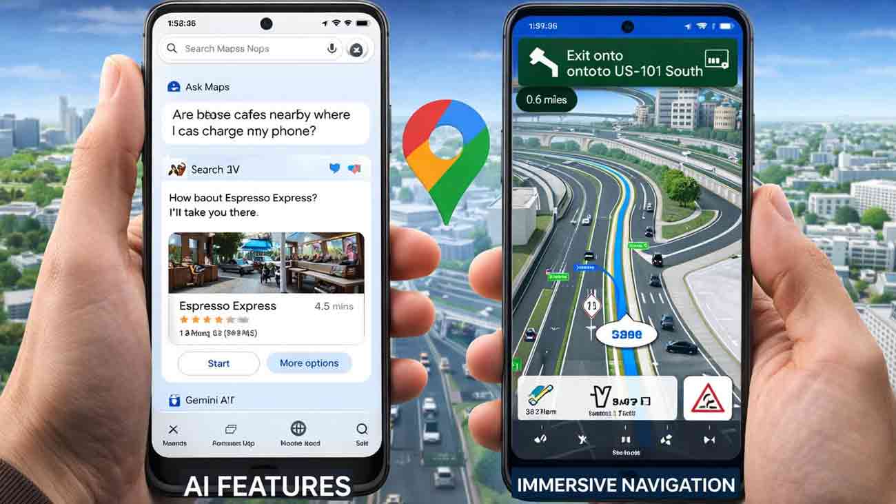 گوگل میپس میں سب سے بڑی اپ ڈیٹ کردی گئی