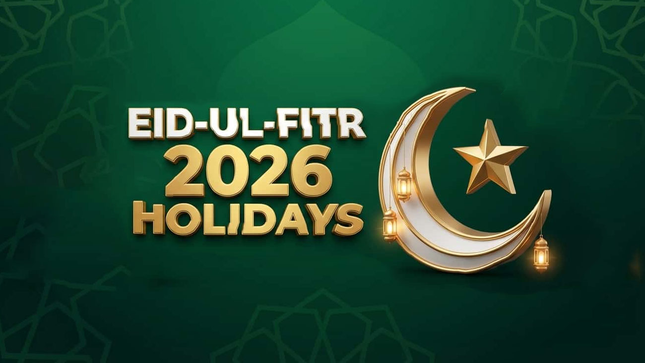 پنجاب حکومت نے عیدالفطر پر تین سرکاری چھٹیوں کا اعلان کر دیا جس کا باضابطہ نوٹیفکیشن بھی جاری کر دیا گیا۔