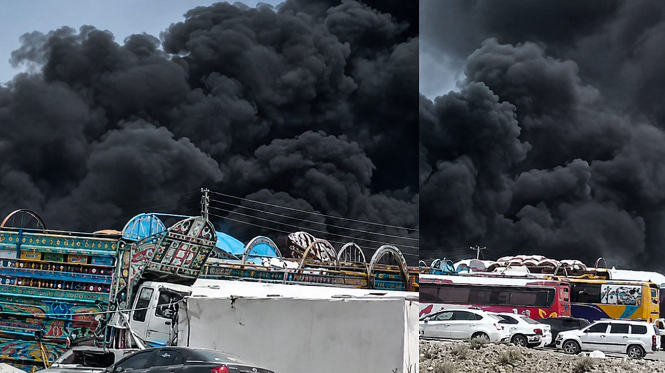 Quetta Customs Warehouse Fire