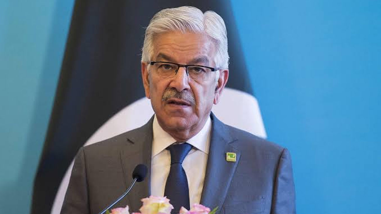 وفاقی وزیر دفاع خواجہ آصف