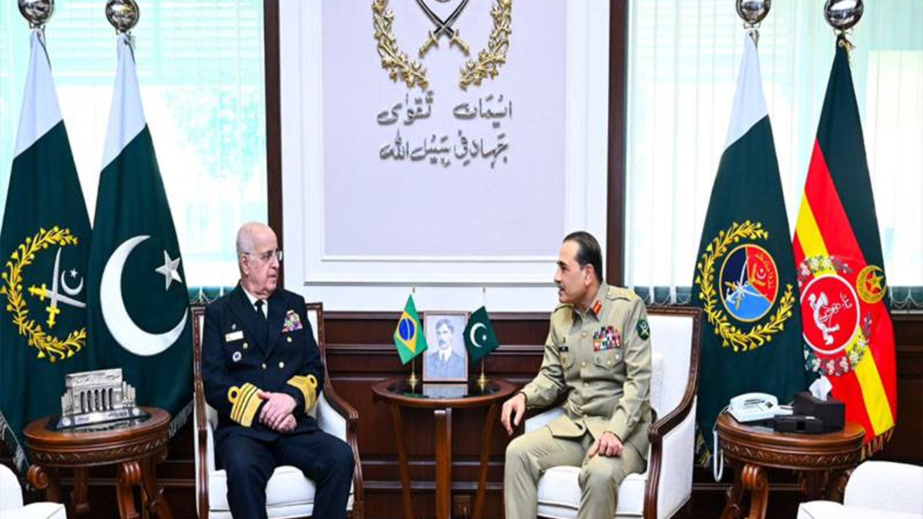 برازیل کے اعلیٰ سطح کے وفد کی فیلڈ مارشل سے ملاقات،دوطرفہ تعاون بڑھانے کے امکانات پر تبادلہ خیال/فائل فوٹو