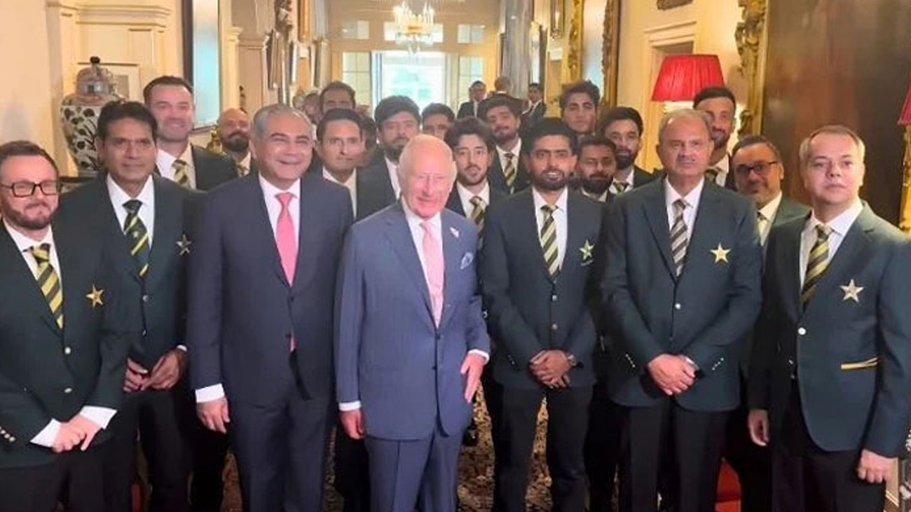 شاہ چارلس نے پاکستان میں امن و امان بحال رکھنے کی کوششوں پربھی گفتگو کی/فائل فوٹو