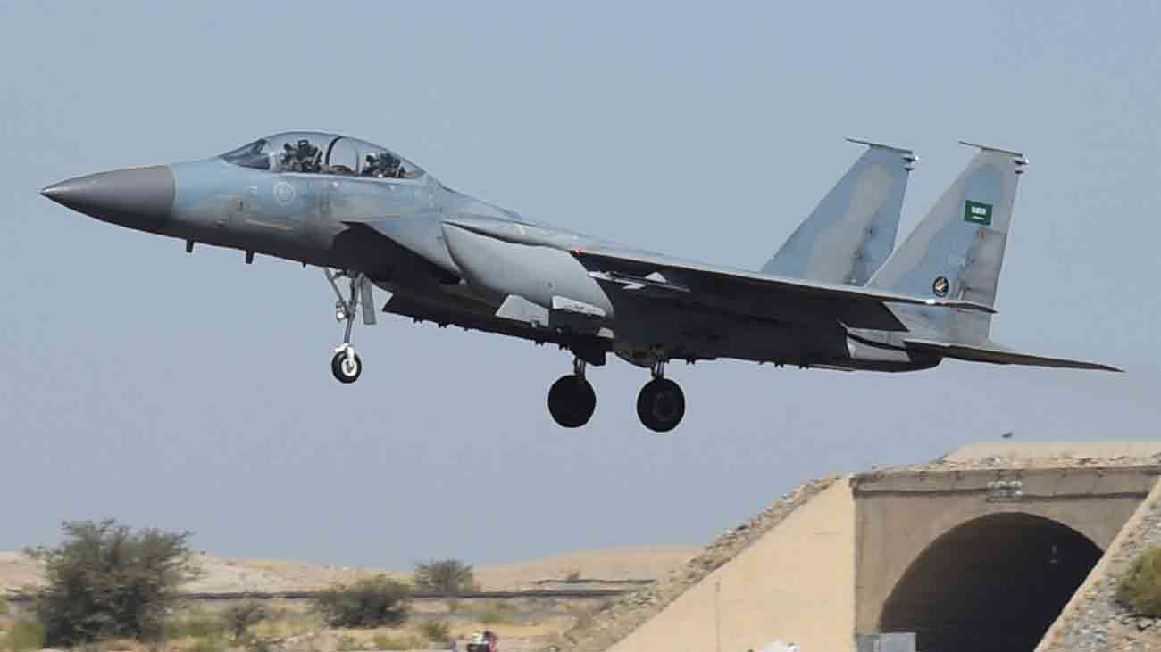 Houthis Saudi F-15
