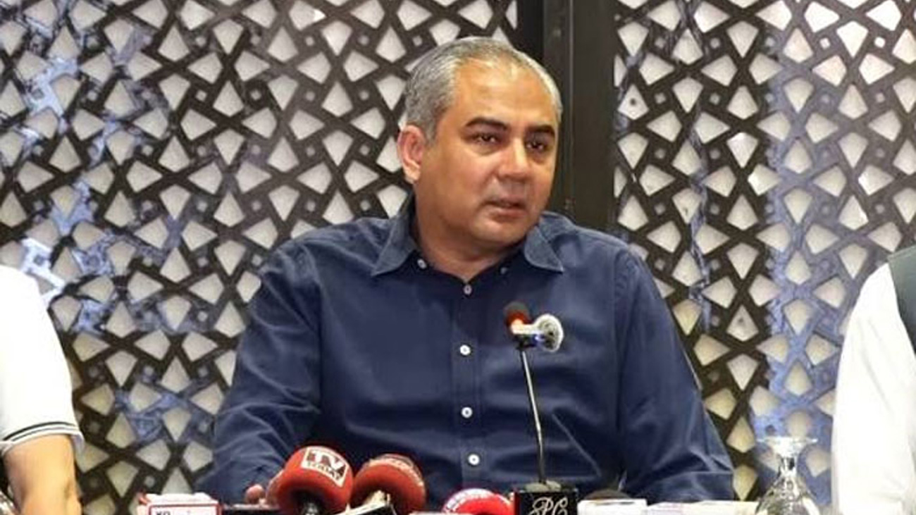 محسن نقوی کی اسلام آباد میں پریس کانفرنس/فائل فوٹو