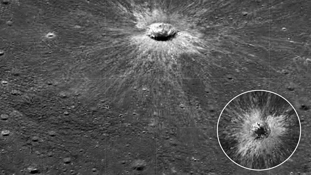 Moon New Crater Discovery