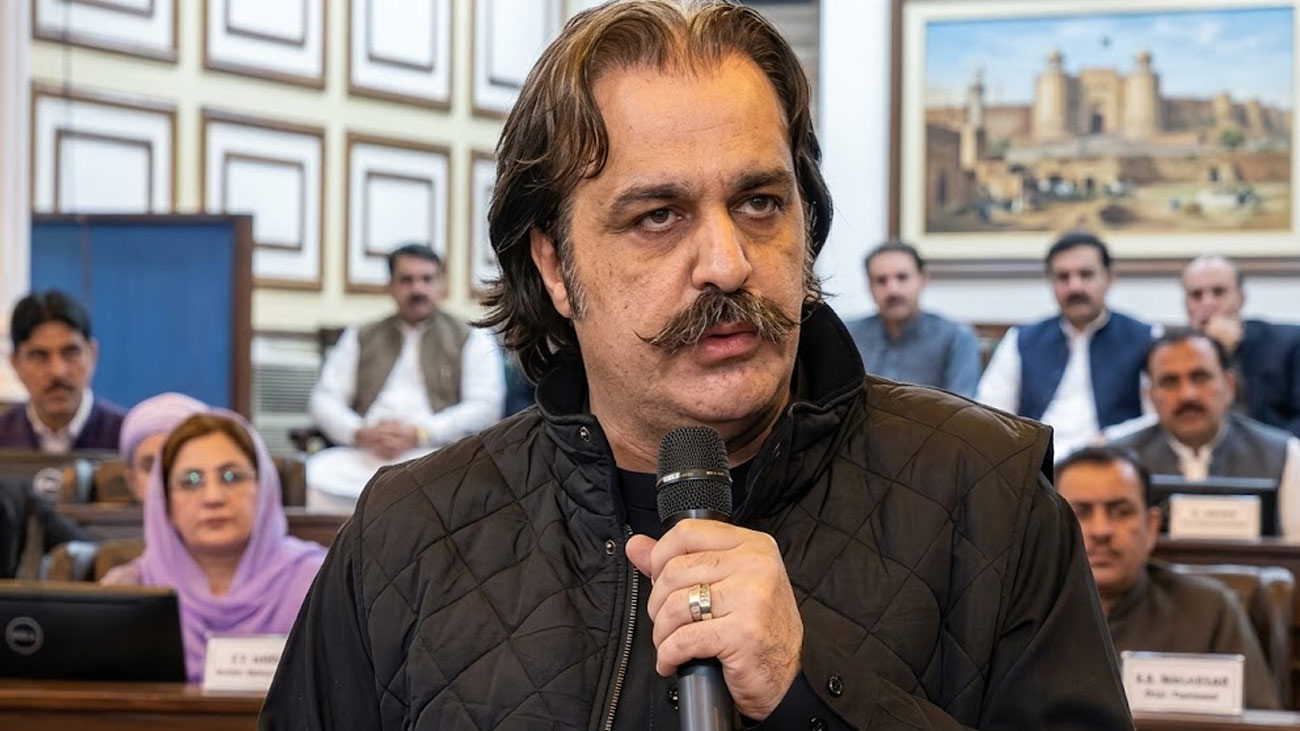 سابق وزیراعلیٰ خیبرپختونخوا علی امین گنڈاپور