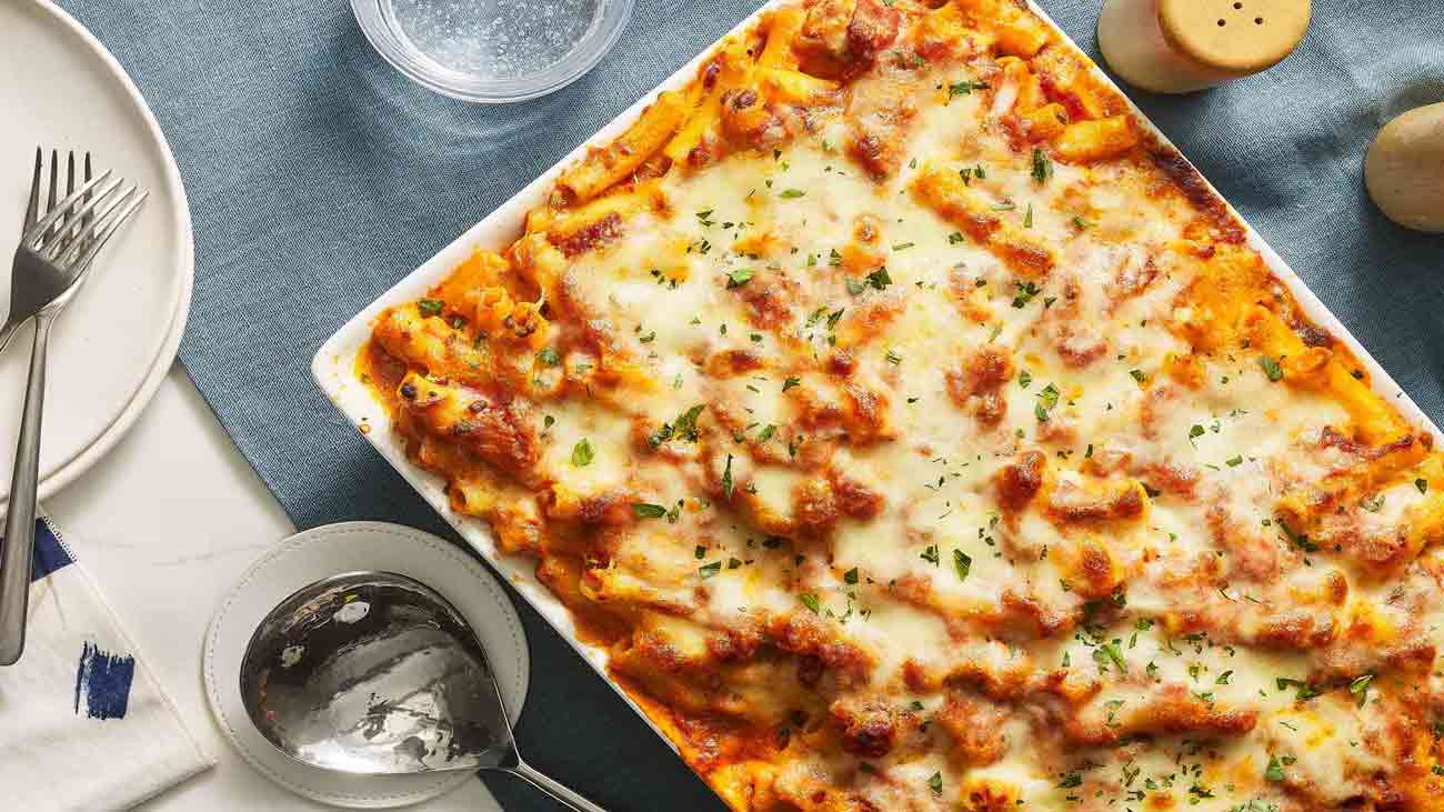 افطار کے لیے مزیدار بیکڈ پاستا کی ترکیب