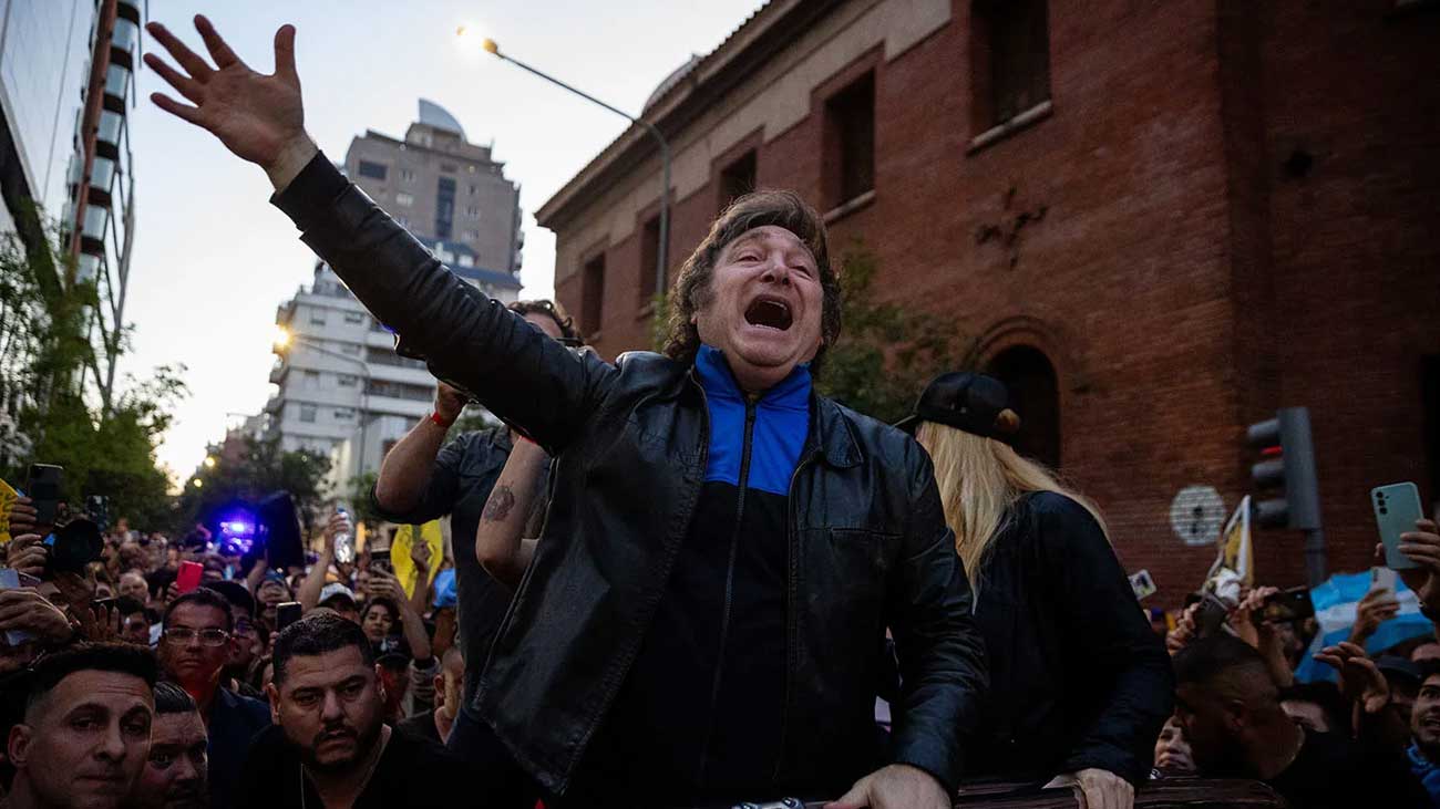ارجنٹائن کے صدارتی انتخابات میں جیویر ملی کی جیت