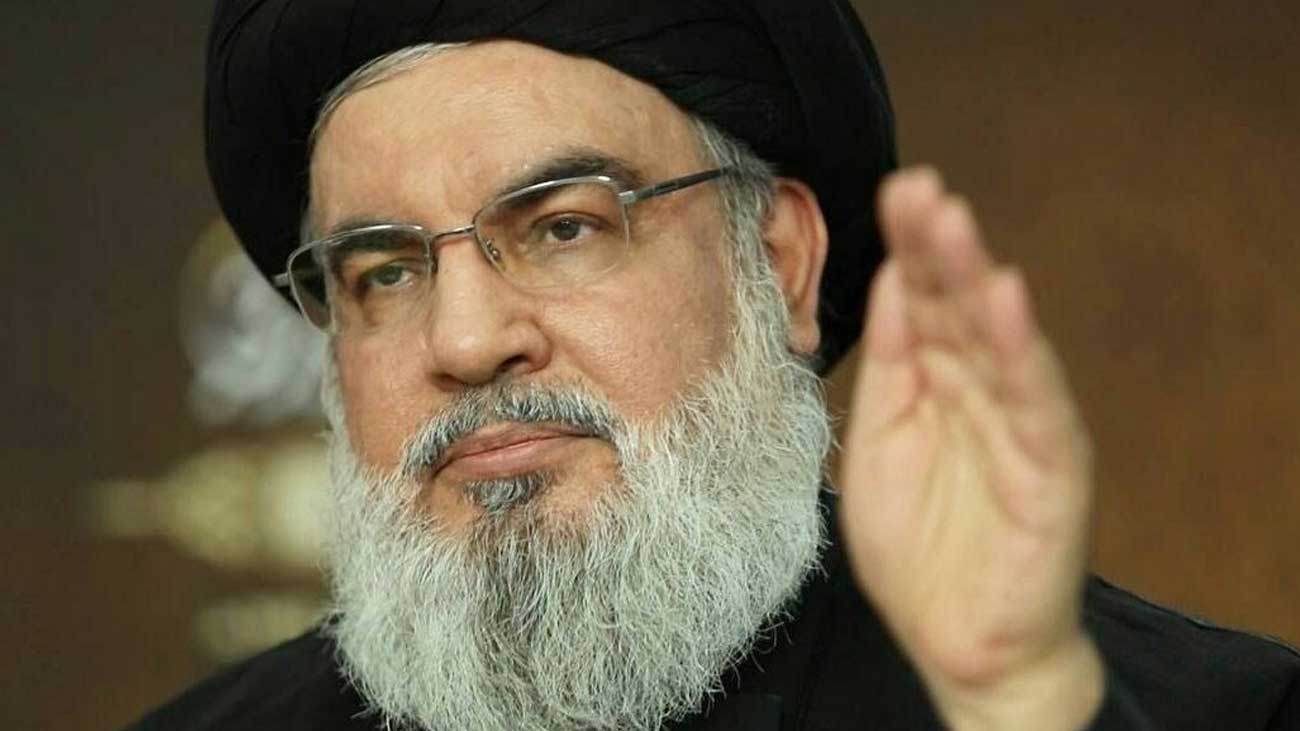 حزب اللہ کے رہنما حسن نصراللہ