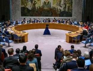 اقوام متحدہ کی سلامتی کونسل میں متحدہ عرب امارات نے فوری جنگ بندی کی قراداد کو پیش کیا/ فائل فوٹو