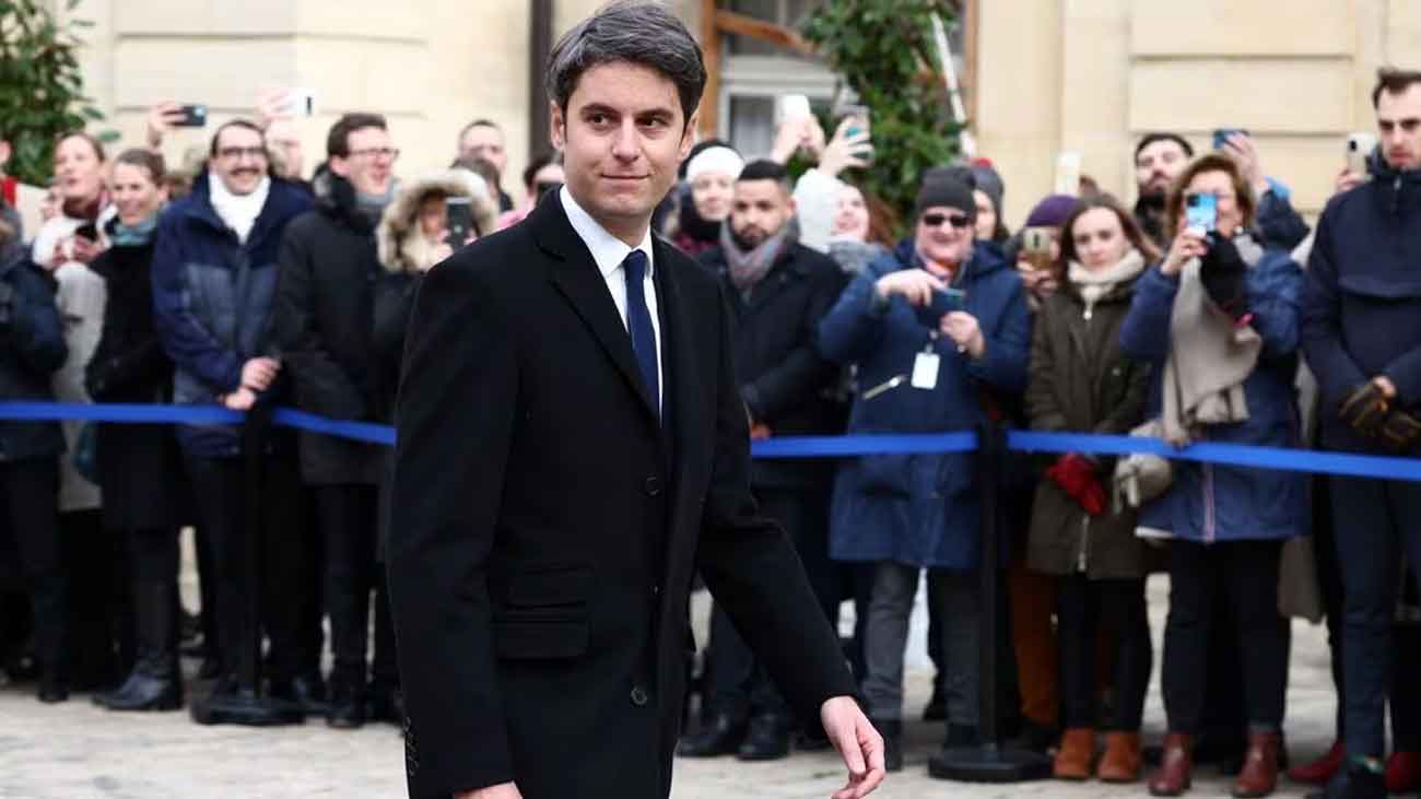 Gabriel Attal becomes France's youngest prime minister