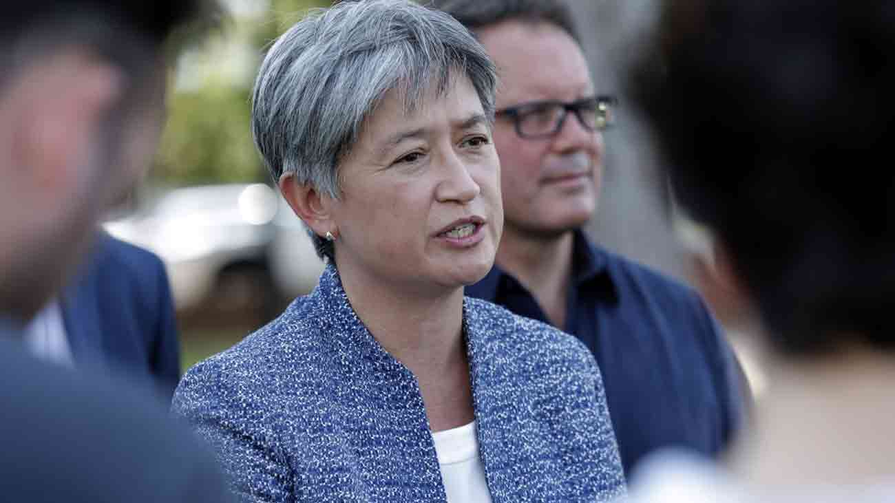 Australia's foreign minister Penny Wong