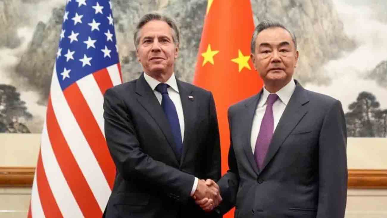 Chinese Foreign Minister Wang Yi has and US counterpart Antony Blinken