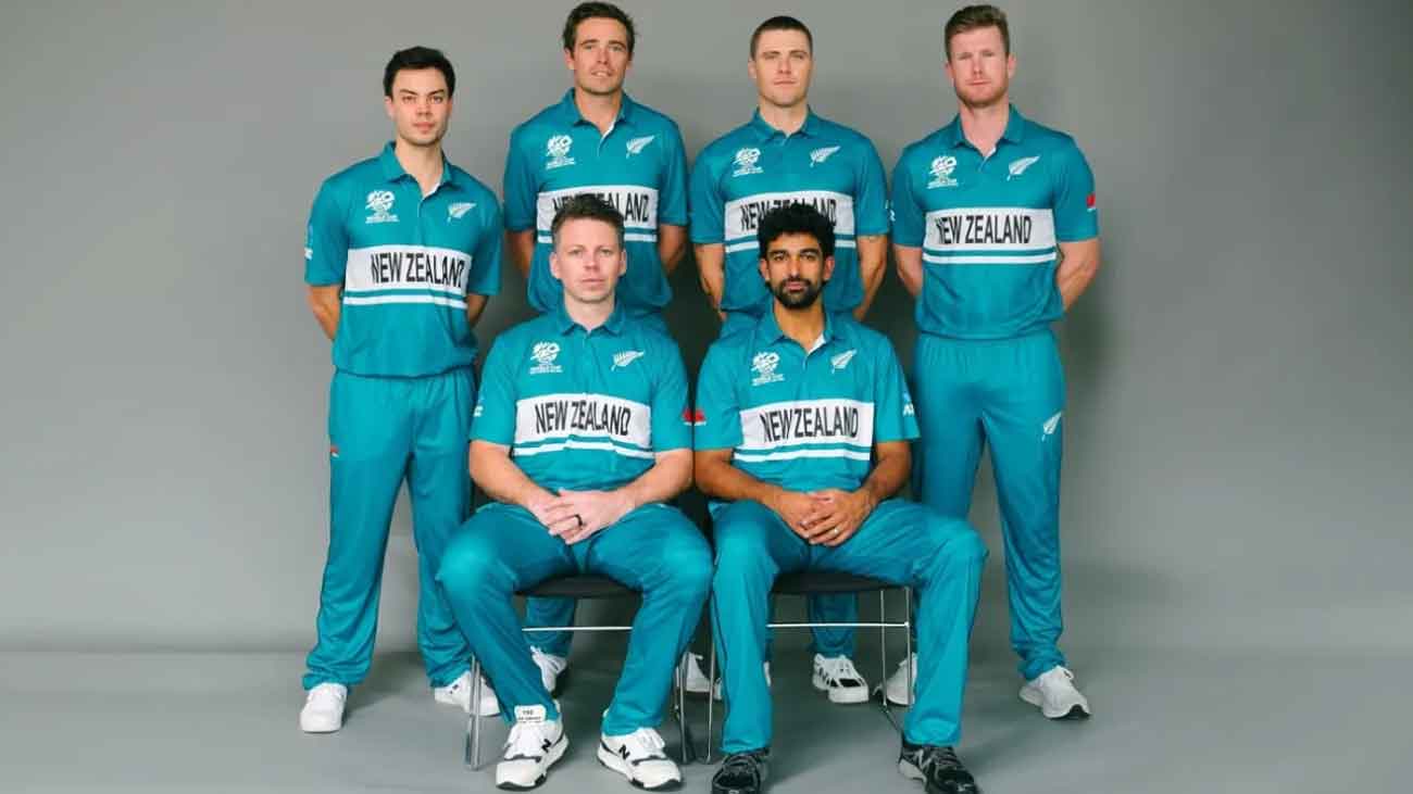 New Zealand's kit for the T20 World Cup 2024