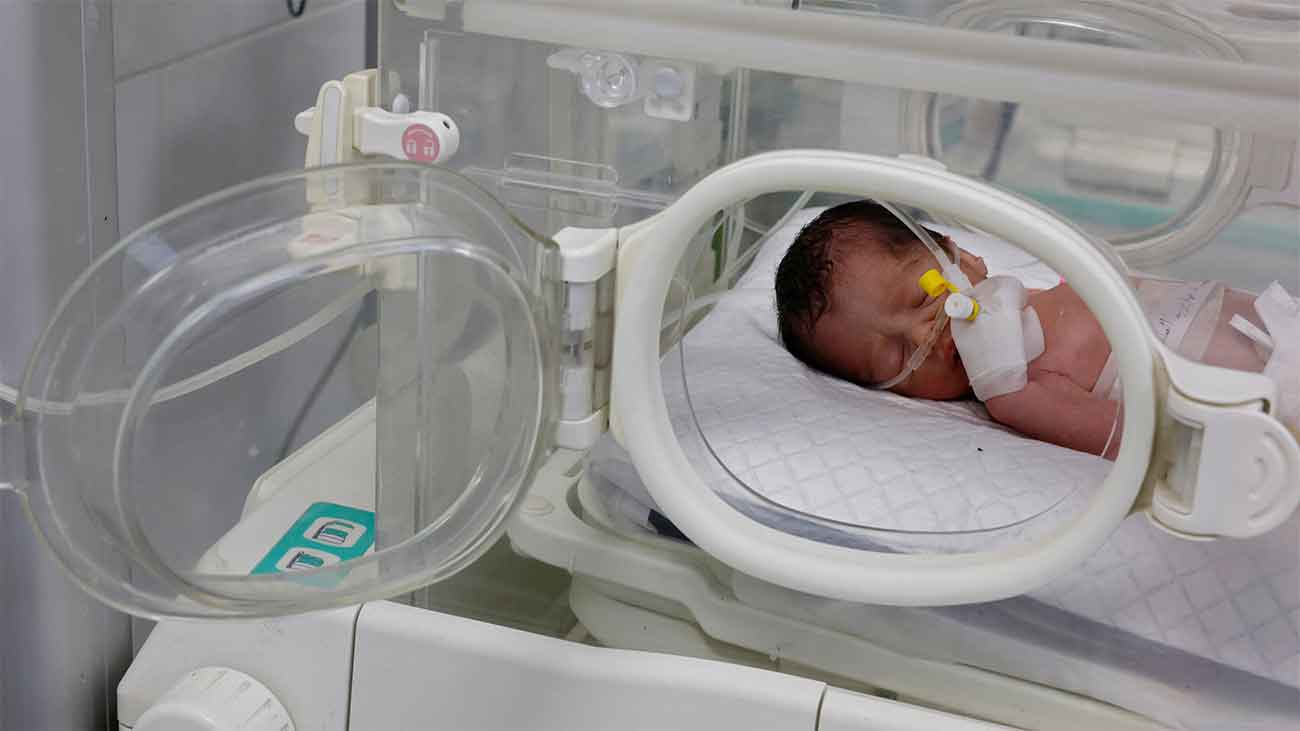 Palestinian Baby Delivered After Mother Killed in Israeli Strike