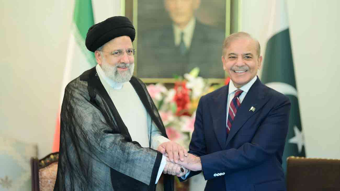Shehbaz Sharif and Iranian President